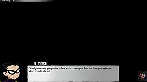 Raven se folla duro y somete a Jinx para semen en su boca!