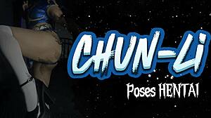 Wow, pozri si Chun-Li sexy hentai pózy ako Astarioth!