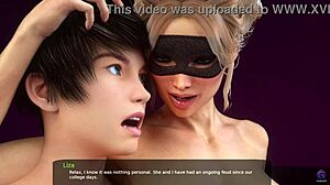 Stiefmoeder wordt wild in 3d hentai bdsm milfy city