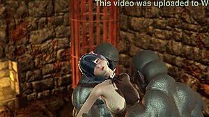 Rem möter vild orc-gangbang i 3D-spelaktion