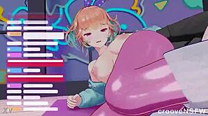 Takanashi Kiara varmer streamen op med udstilling af store bryster