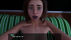 18 årig liderlig ung 18+ stedsøster hjælper mig med at komme i vild 3D hentai Milfy City