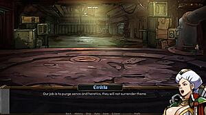 哇塞，战锤40k审判官训练师第4部分捆绑后入式乐趣！