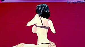 Tatsumaki และ Fubuki เย็ดแบบ POV สุดแรงกับครีมพาย - One-Punch Man เฮ็นไต