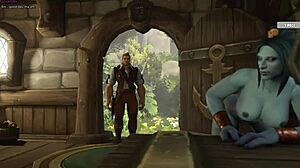 فتيات ووركرافت ينيكن بقوة من قبل شاب شهواني في الخارج!