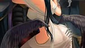 オーバーロードHentaiコンビネーションがセクシーストーリーを語る。