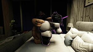 غريب يدعوني للبيت ويدهشني بعضوته العملاقة روبلوكس كوندو هورني