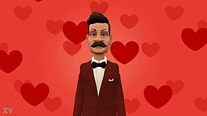 Sexprat for sulten kuk i vill animert action!