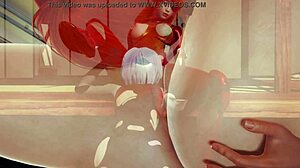 Waifu Shinji, Asuka e Rei in Azione Sesso Lesbico Bollente