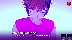 Out of Touch Ch7 - Kyss og konsekvenser i psykedelisk 3D anime roman!