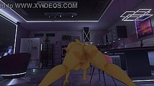 Chiku在规则34中以史诗流畅舞蹈