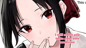 Kaguya csábító büntetése hentai kiverés utasításokban