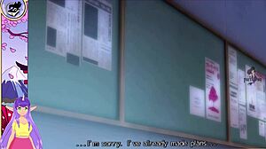 Hari sekolah hentai bagian 4 tampil tetek besar aksi kasar seksi brunette Asia Jepang anime di game