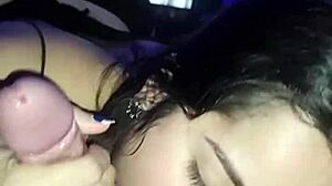 О боже, Луна Бланк гълта огромния кур на Рагнар Бланк докато гледаме аниме заедно!