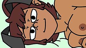 Playboy Amphibia Animation med Interracial Påske Action