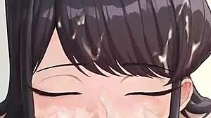 คอมมี่ให้ปากดีๆ ในฉากอนิเมะนี้