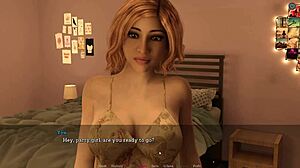 hot 20 year old coworker with perfect boobs rides cock on bed in cowgirl and doggy to massive creampie