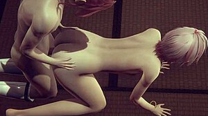 Bu yaoi femboy creampie ve sissy aksiyonu Asya mangasında kaldırabilir mi, yaoi creampie