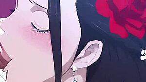 Ehi, guarda questa scena AI di Violet da One Piece.