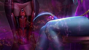 Succubus Clench Training Epizoda 2 namiguje na mišičasto femdom orgazem z hentai drkanje navodili in kum