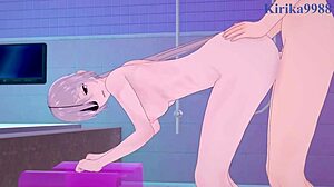 Ó ember, nem hiszem el Asa Mitaka és Quanxi intenzív szexét a Chainsaw Man hentai-ben, azok a nagy cicikkel és creampie-val...