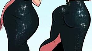 Waifus Hugotendaz από Nomsoo αιχμαλωτίζουν το anime γοητεία σε στυλ Rule 34