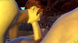 Дикое время! Гей-твинк жестко ебет большого парня!