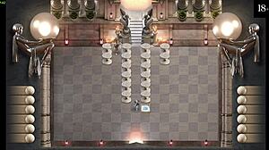 Jeptiška milf ukazuje velké prsy a prdel v gameplayi s anděly s obřími ptáky z The Genesis Order část 5