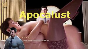 Velike joške v 3D seks kompilaciji z anime igro in igro z joškami