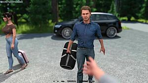 ¿Vive Este Pervertido Afortunado en una Casa Llena de Mujeres Calientes y Sexys? Calor de Verano 01 Juego Pornográfico 3D