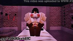 如果爸爸偷偷把大黑鸡巴插进那个出轨熟女的大屁股后入式呢？