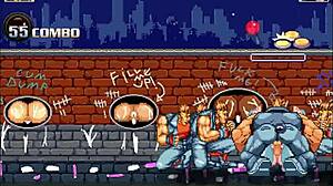 Эй, хочешь глянуть на Джури из Street Fighter в диком гангбанге?