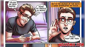 Zvládneš tři horké lesby v posteli? Hentai komiksy