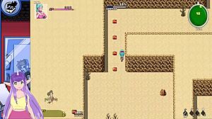 Bulma lèche la chatte mouillée jusqu'à l'orgasme dans Dragon Ball hentai lesbien finale partie 3