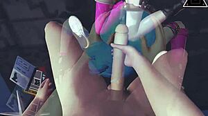 HoneySelect2 Jinx lol、無修正アニメセックス見たい？