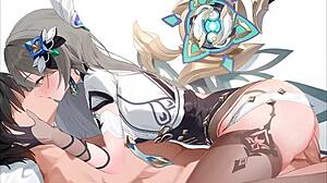 Whoa, tengok hentai liar ni dengan tetek dan aksi kongkek dubur di mana-mana 😏🍑