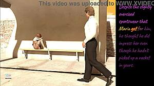 Hentai Kedi Kız Kocasıyla Açık Hava Halkalı Doggystyle ve Missionary Creampie'de Sevgi Dolu Anlar Paylaşıyor