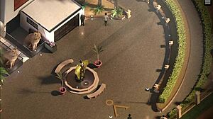 I dette gameplay segment rider dæmoner med store pikker i nylonstrømper mens den liderlige luder fuldender Symphony of the Serpent Del 4.