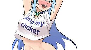 Emotionell Aqua Konosuba kompilation ögonblick