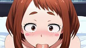 My Hero Academia Ochako i hentai ai forenklet version fokuserer på anime roller og direkte handling