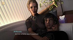 Лето ушло, намекая на милф с большими сиськами и молодой задницей в горячем 3D экшене