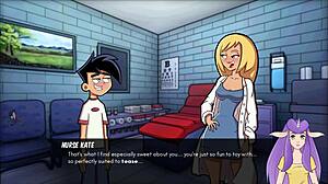 Har du prøvd å svelge sæd etter ansiktsfucking fra monster i sykehus håndjob som Danny Phantom Amity Park redux del 13