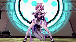 Hei, uită-te la personajele din Honkai Star Rail în scene sălbatice hentai 3D MMD.