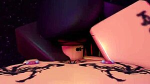 Černá dívka dychtivě cucá ten bílý pták v rule 34 akci