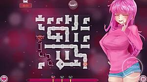 וואיפו סיקרט 2 מעורר תשוקות עמוקות לציצים גדולים בגיימפליי הנטאי אנימה