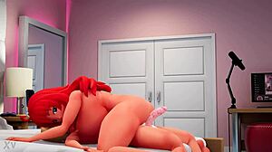 Kelly, zeig deine großen Titten und den Arsch in deiner Live-Creampie-Show mit Whangbam!