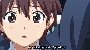 Succubus hentai Novinha menghisap kote untuk memuaskan lapar bahagian 2