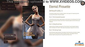 Vzájemná masturbace s Lisou v Ep15 - Je oblá a roztomilá s femdom akcí!