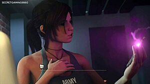 Mağarayı Keşfederken Üçlü Seks Sonra Şeytan Dev Sikle Kıçını Anal Yapıyor