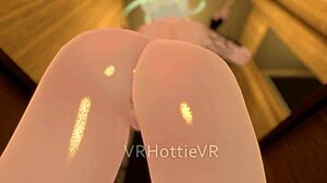 Páči sa mi tento jemný dráždenie s nadržanou drobnou 18+ na verejnej toalete, POV lap dance.